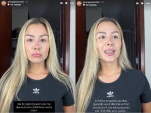 Ex de MC Gui revela dívida de mais de R$ 20 mil e bloqueio