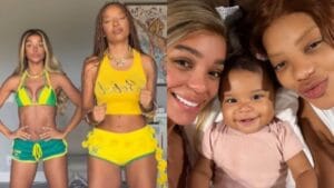 Reação da Filha de Ludmilla e Brunna Gonçalves ao ver as mães dançando
